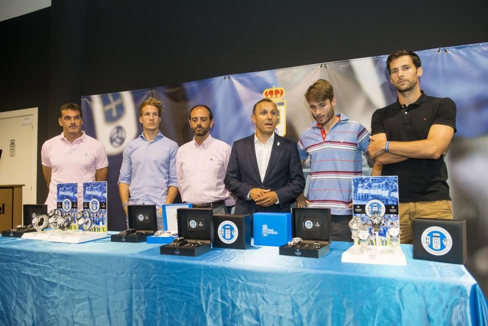 Presentación de los relojes oficiales del Real Oviedo