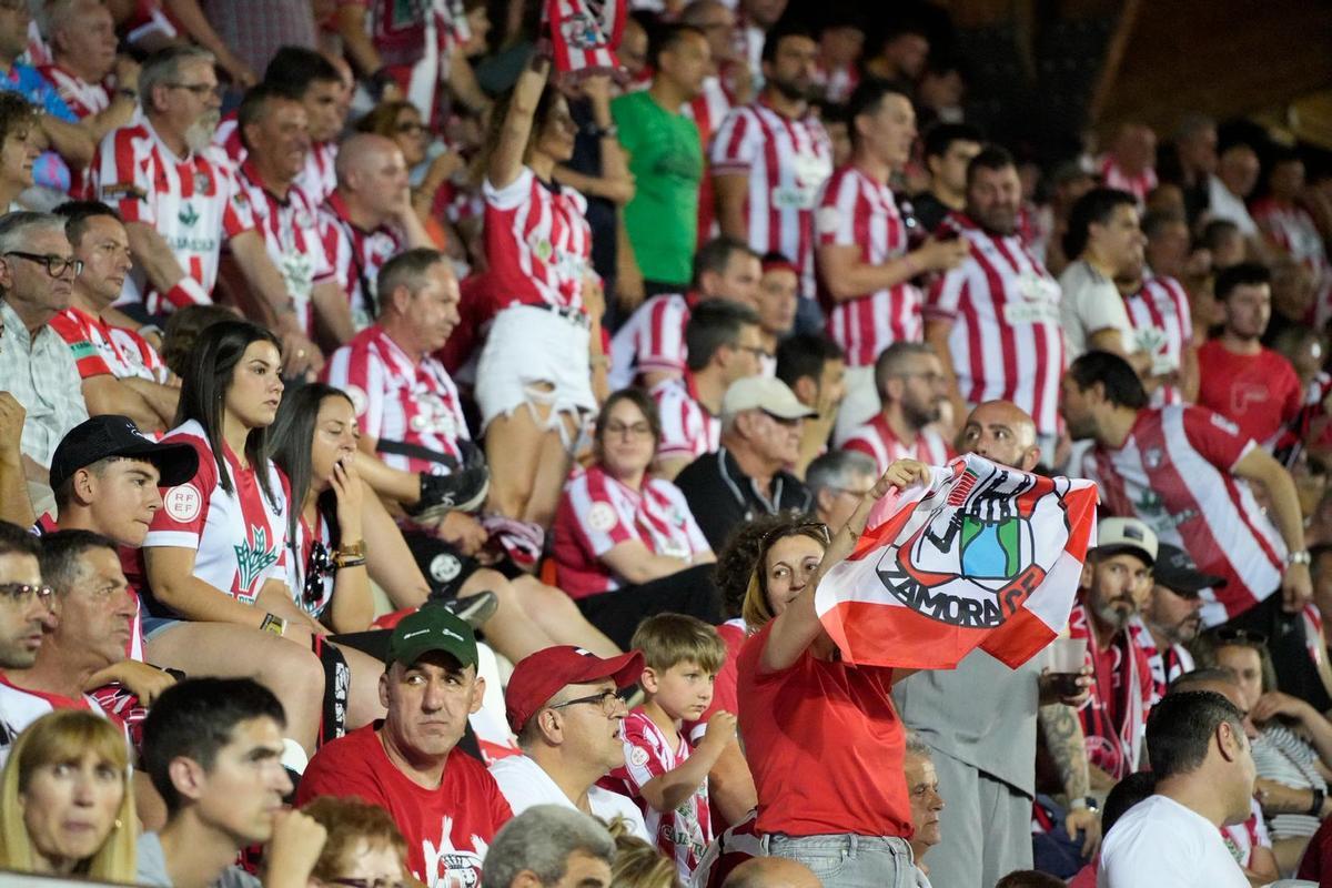 GALERÍA | Las imágenes del primer asalto de la eliminatoria entre el Zamora CF y el Sabadell