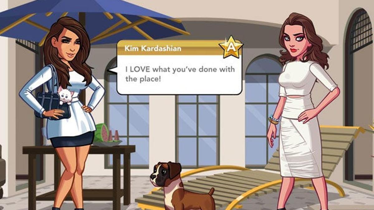 Kim Kardashian es la reina de los videojuegos