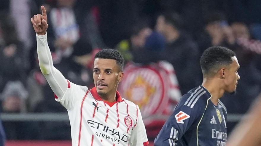 Ounahi, el mejor jugador del Girona contra el Madrid