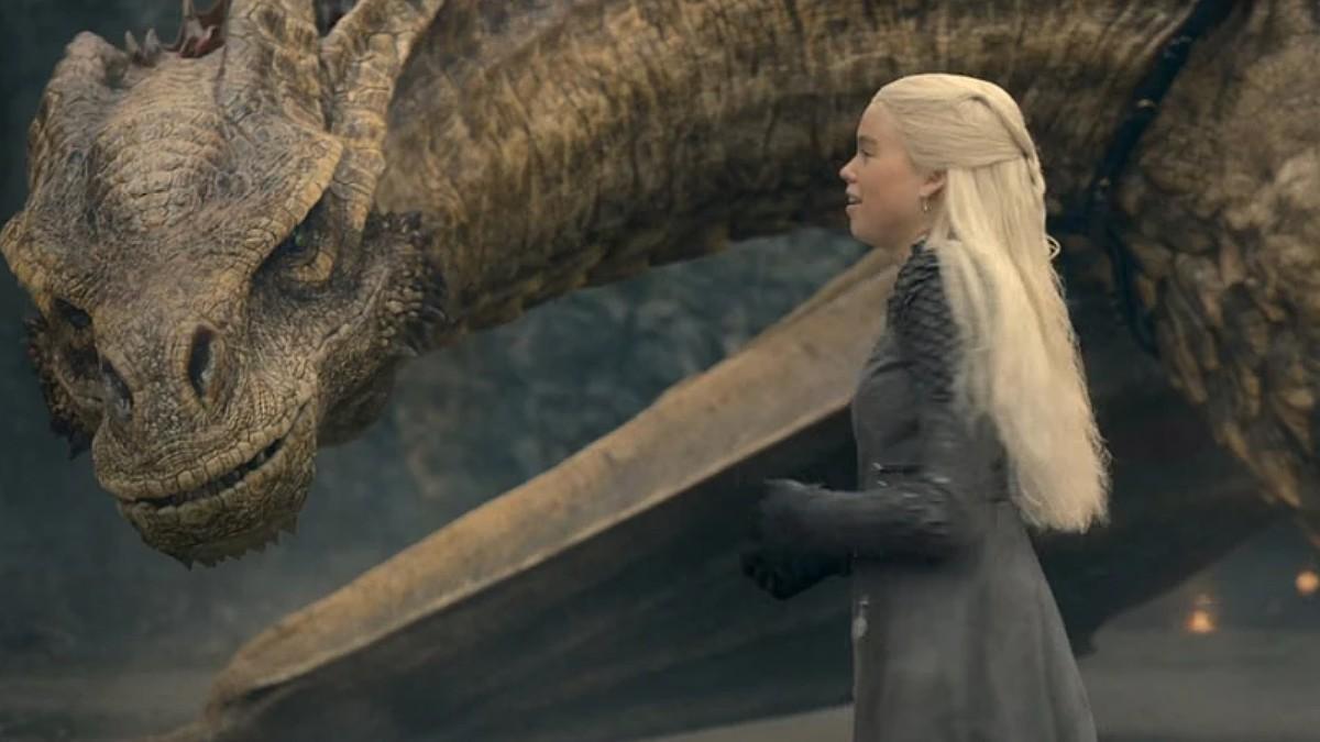 Syrax, dragón de Rhaenyra Targaryen
