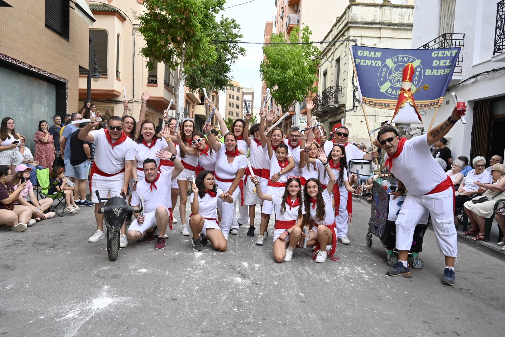 El ‘bou’ toma protagonismo mañana, tarde y noche en el Grau en fiestas