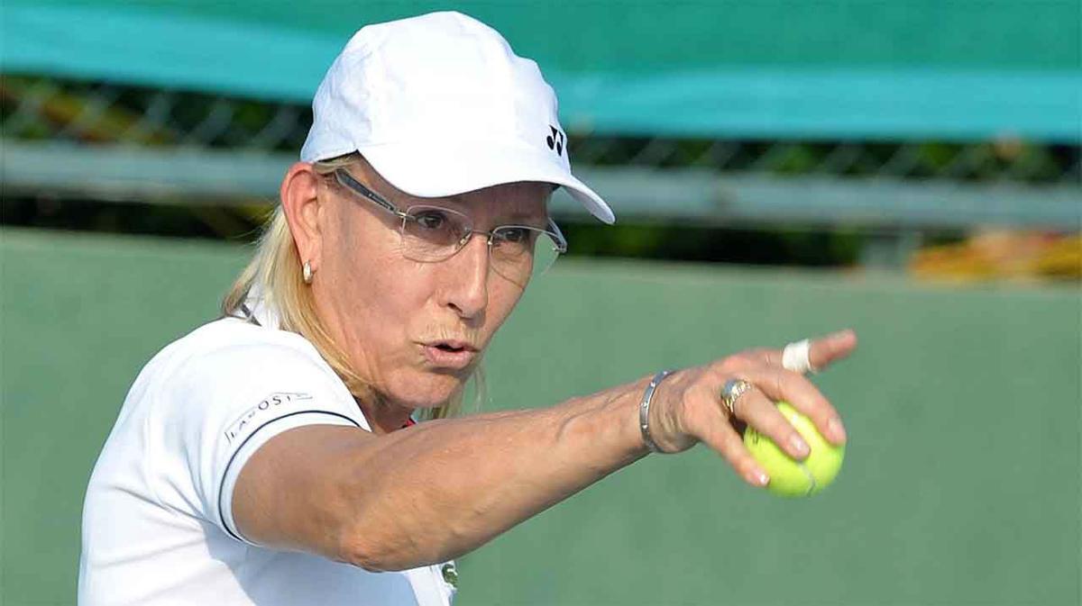 Navratilova, sobre cancelación de Wimbledon