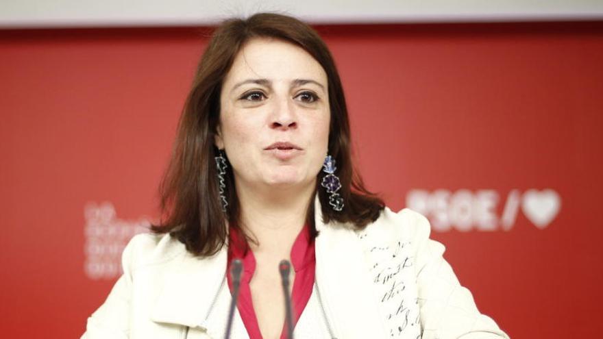 Adriana Lastra, vicesecretaria general del PSOE.