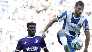 Un Espanyol sin rumbo cae ante el Valladolid y sigue en caída libre