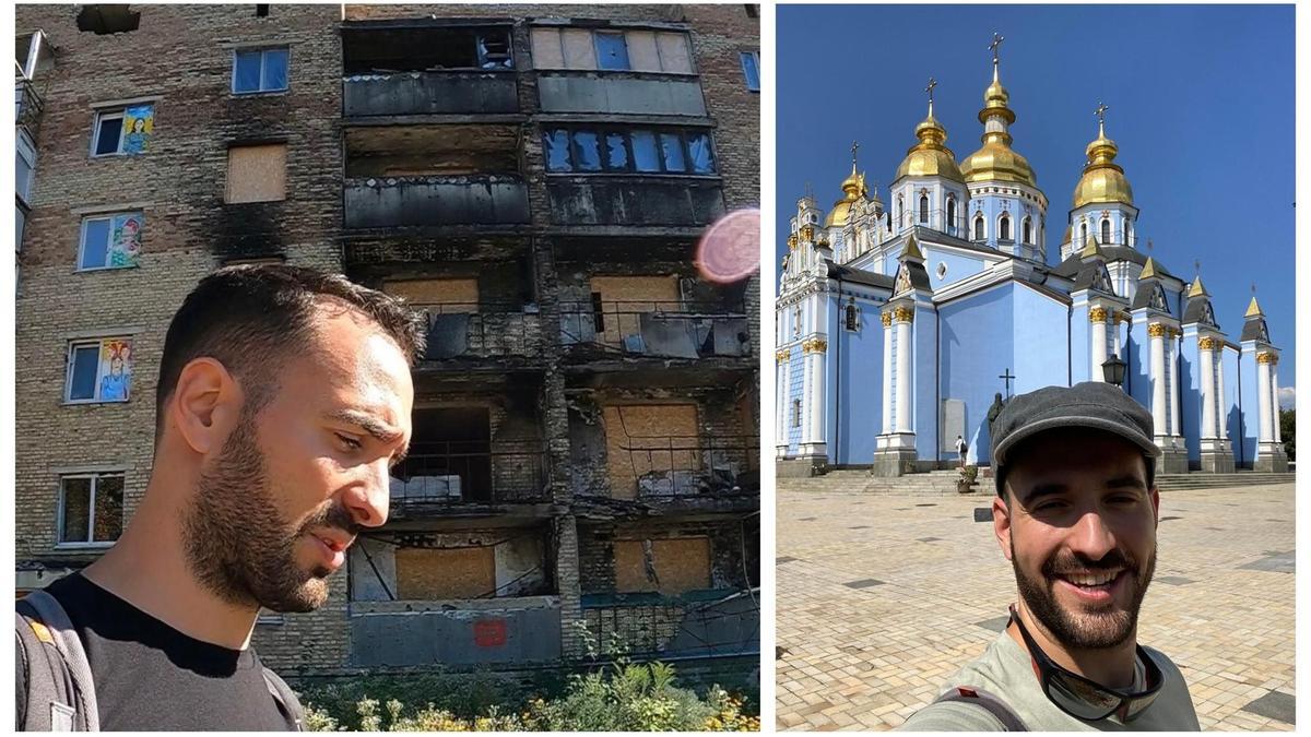 Imágenes de Nacho Llopis captadas en el país atacado por la Rusia de Putin.