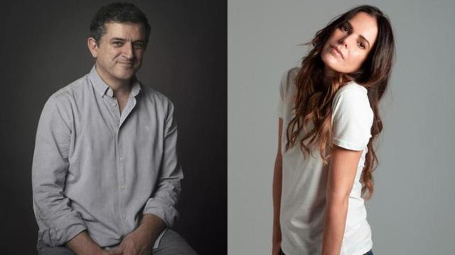 De izquierda a derecha, Antonio Tabares e Irma Correa.