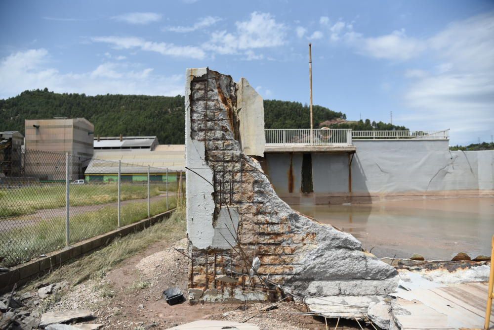 Dipòsit d'aigües salines de l'ACS procedents de la