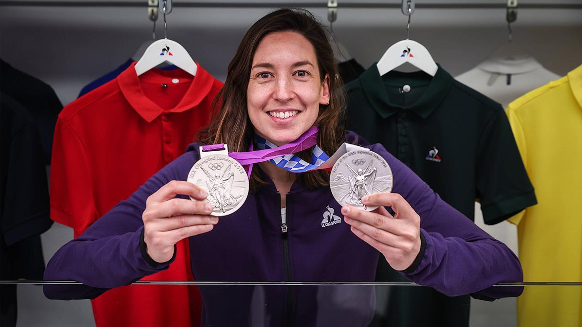 Laura Ester, waterpolista española campeona europea y subcampeona olímpica, posa para SPORT