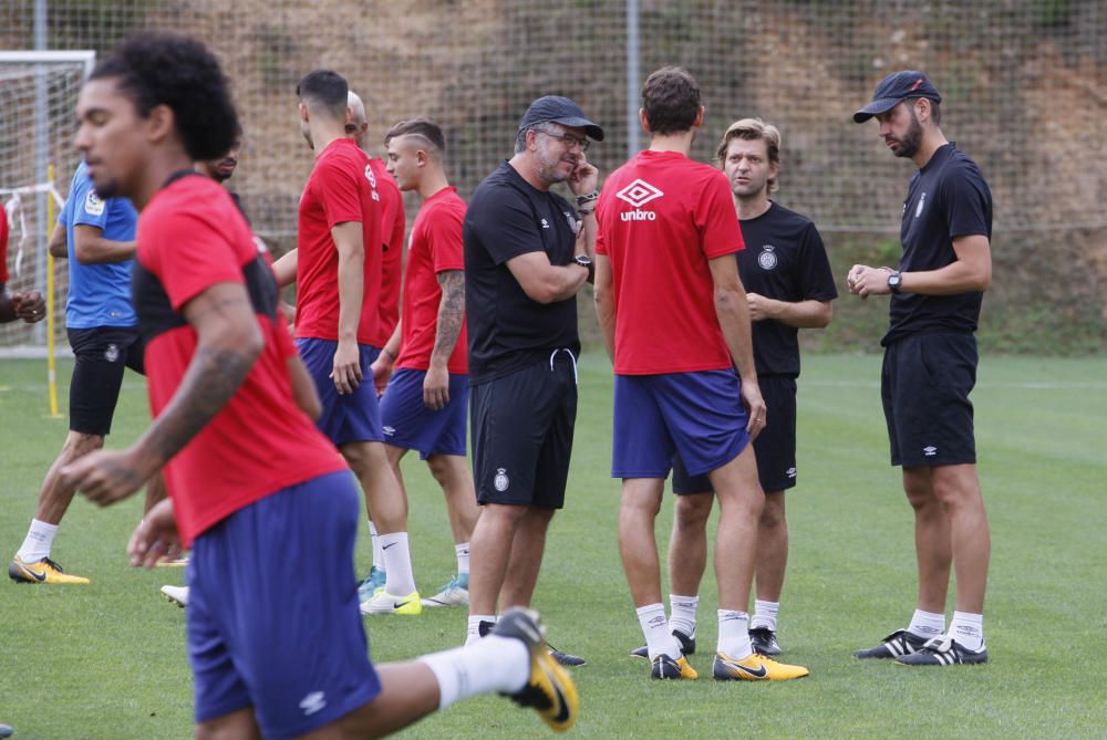 Entrenament del Girona FC