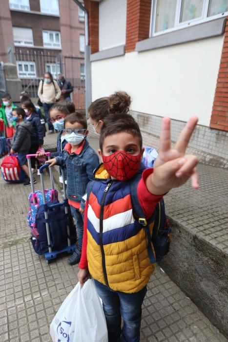 Gijón: a las aulas con distancia y sin lloros