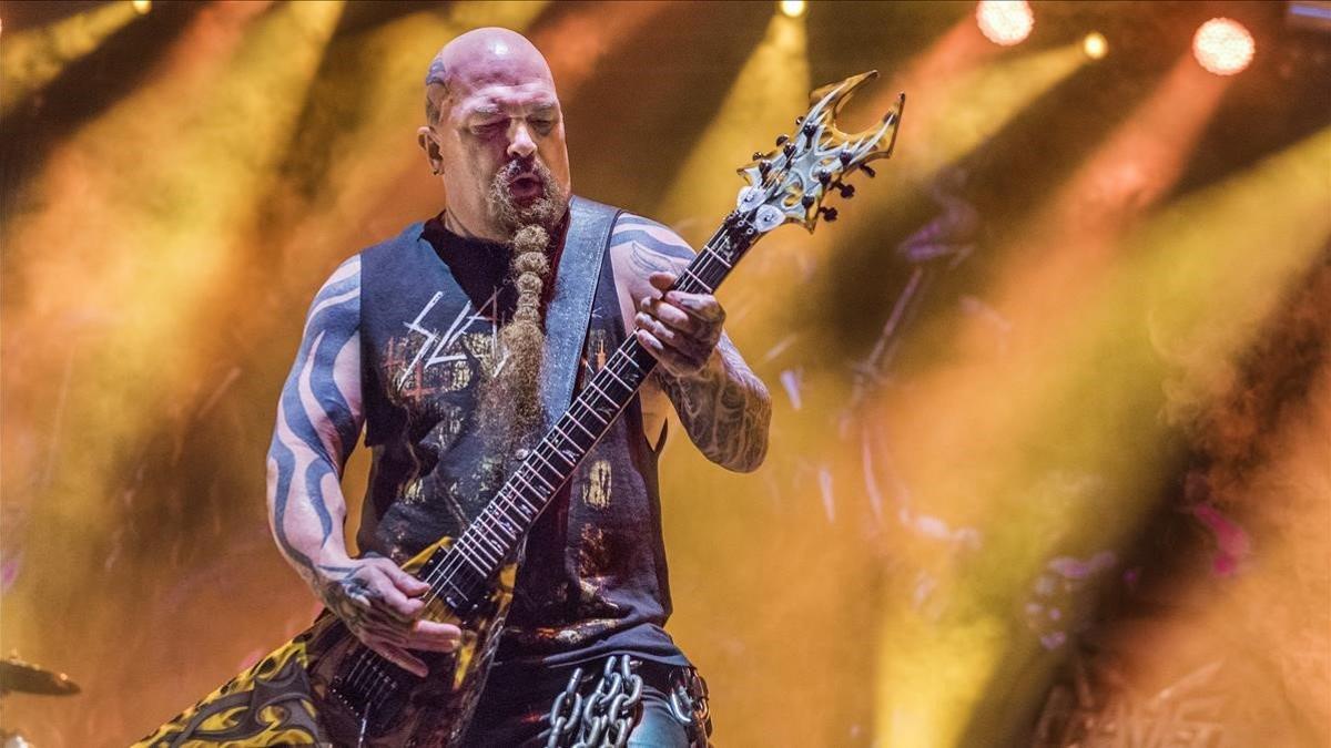 Kerry King, en el concierto de Slayer en el Sant Jordi Club