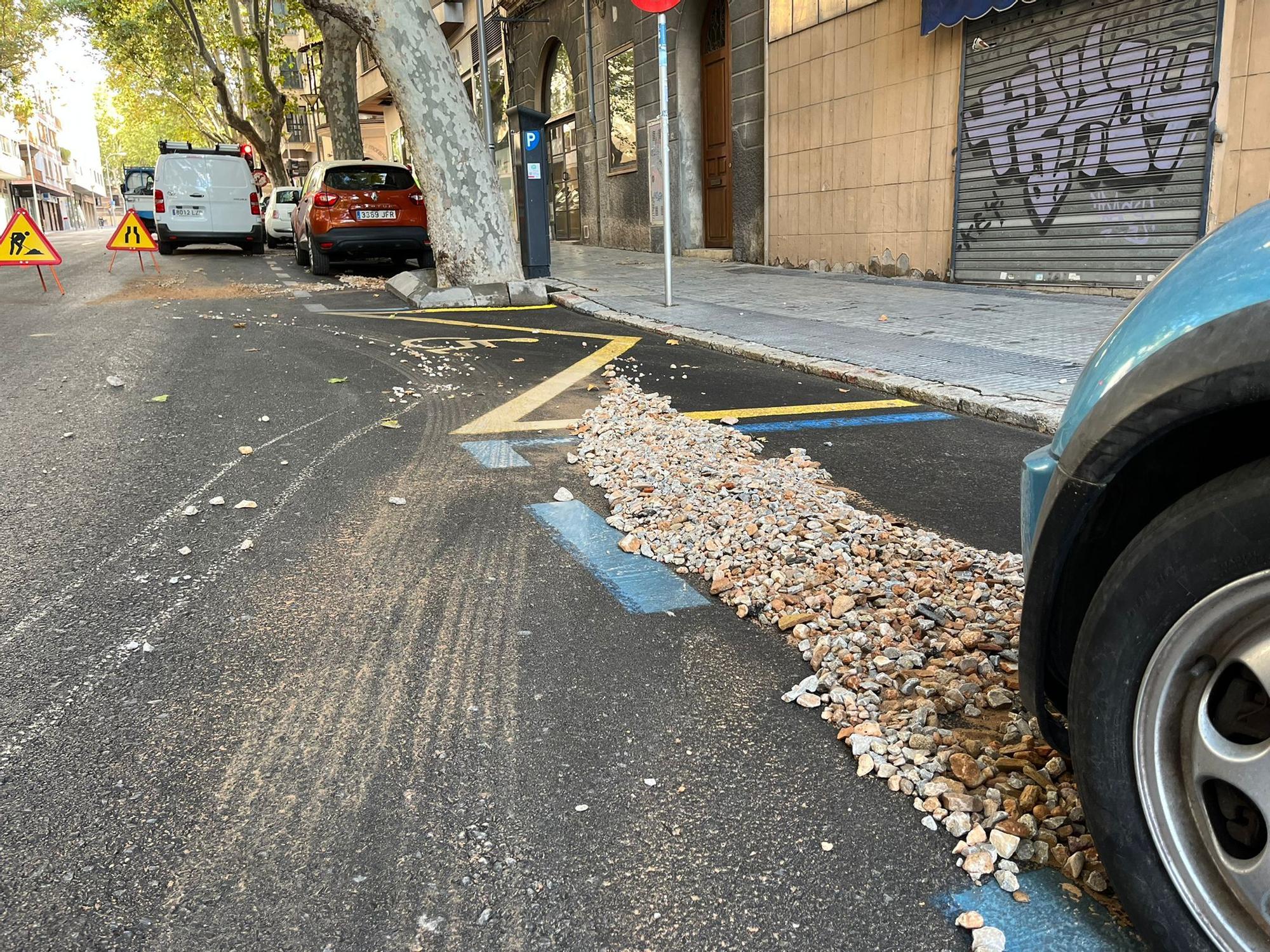 La rotura de una tubería provoca inundaciones en Palma