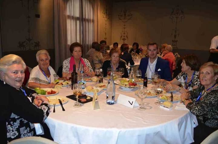 Almuerzo de la asociacion de viudas en Murcia