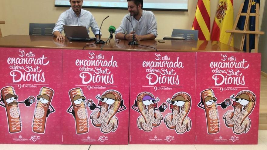 Los cuatro modelos de cartel para Sant Dionís.