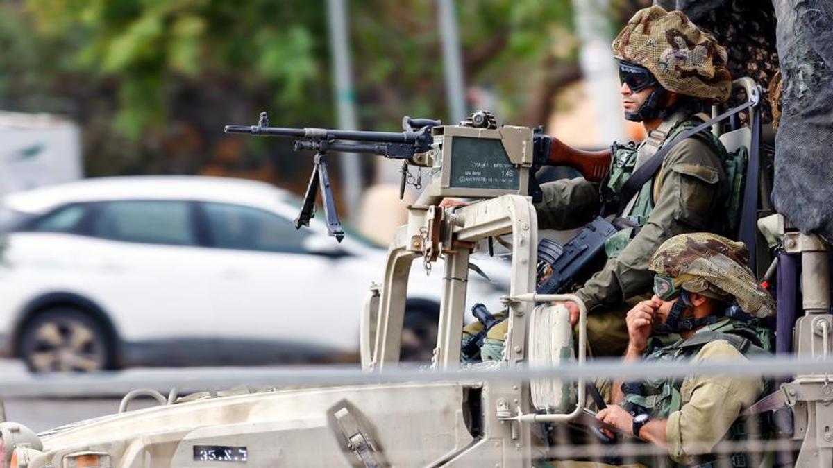 Fuerzas del ejército de Israel.