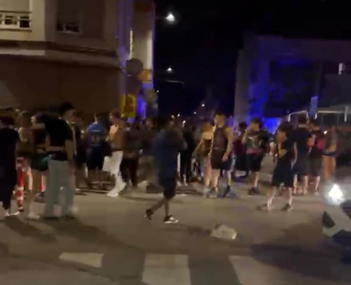 Desenes dadolescents es barallen de matinada a Sant Joan de Vilatorrada en un enfrontament multitudinari amb armes