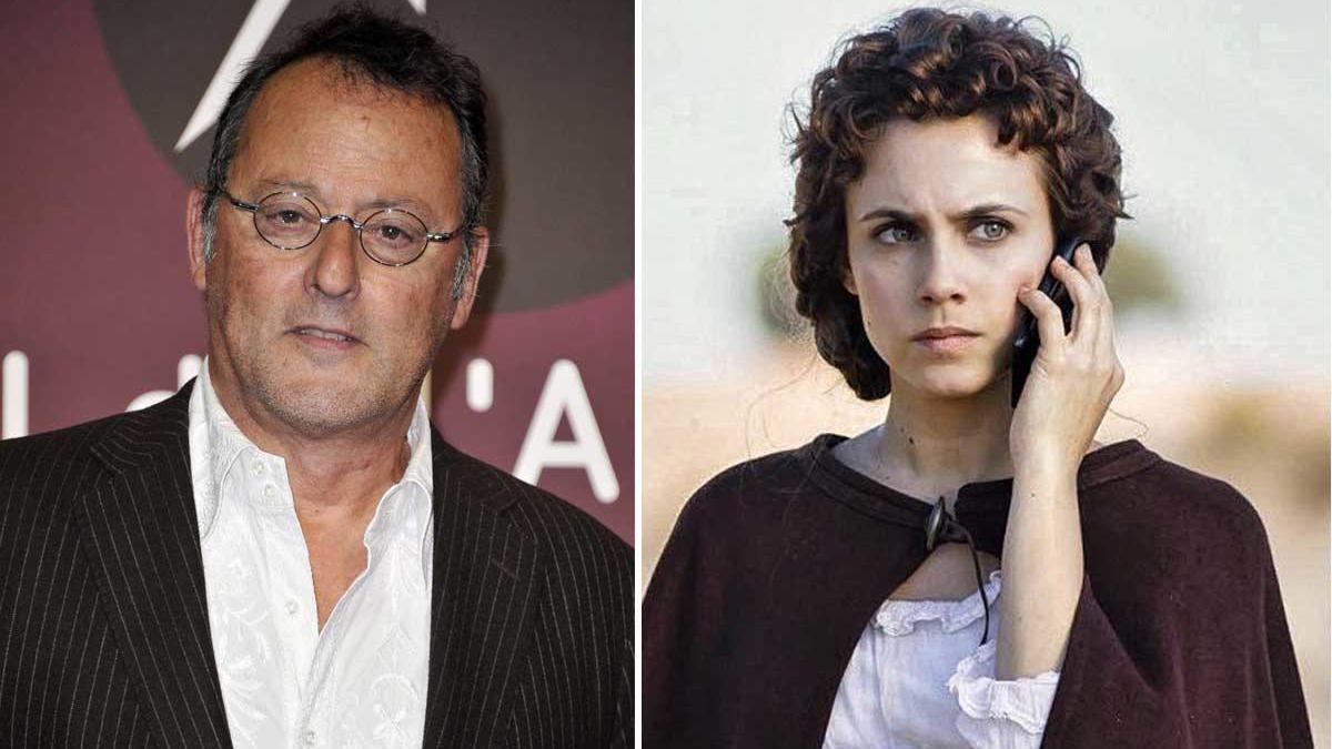 Jean Reno y Aura Garrido.