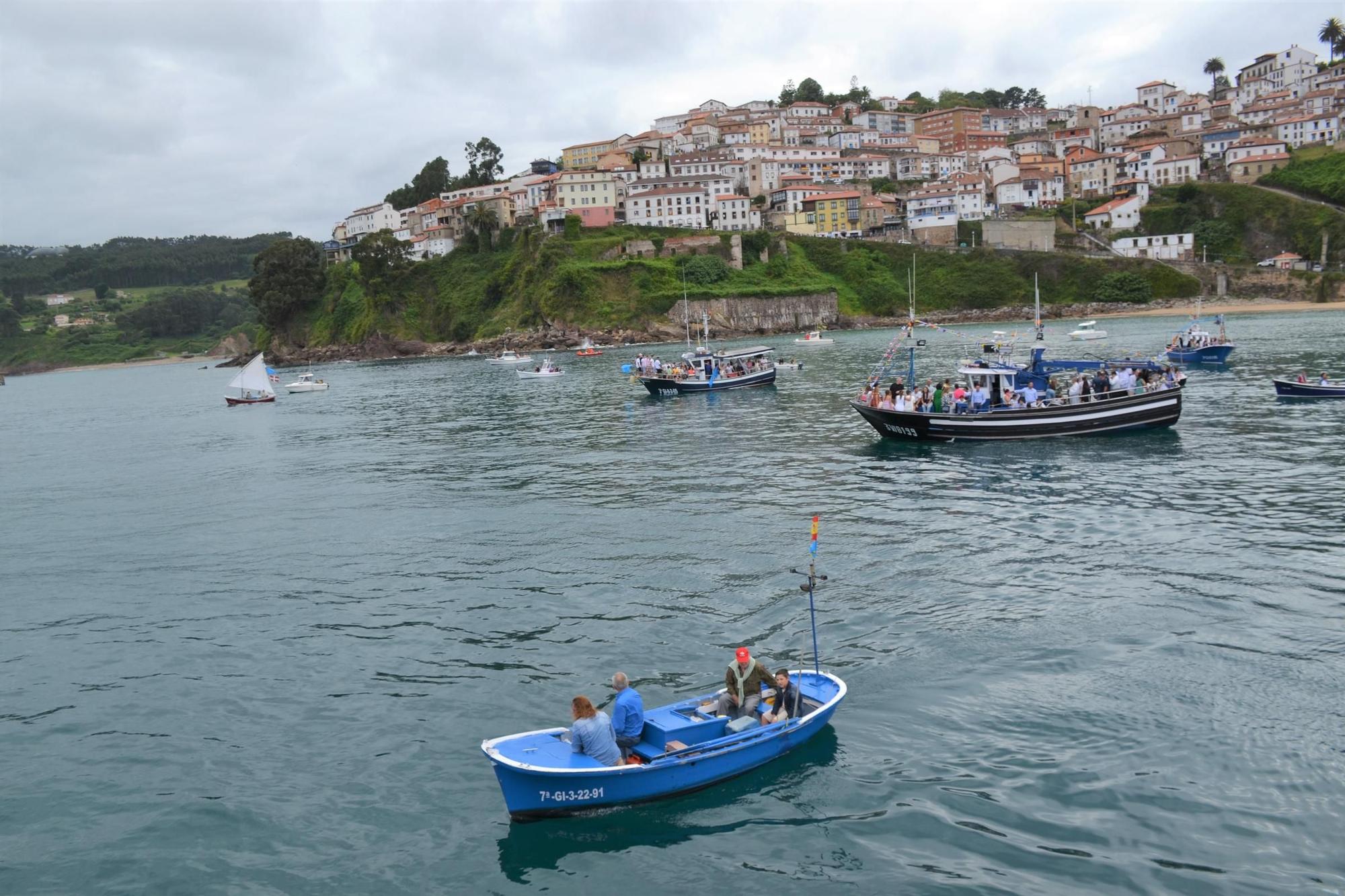 Lastres celebró la Virgen del Carmen