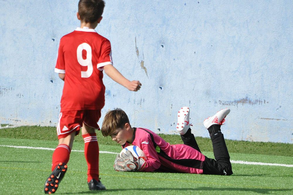 Fútbol base del fin de semana