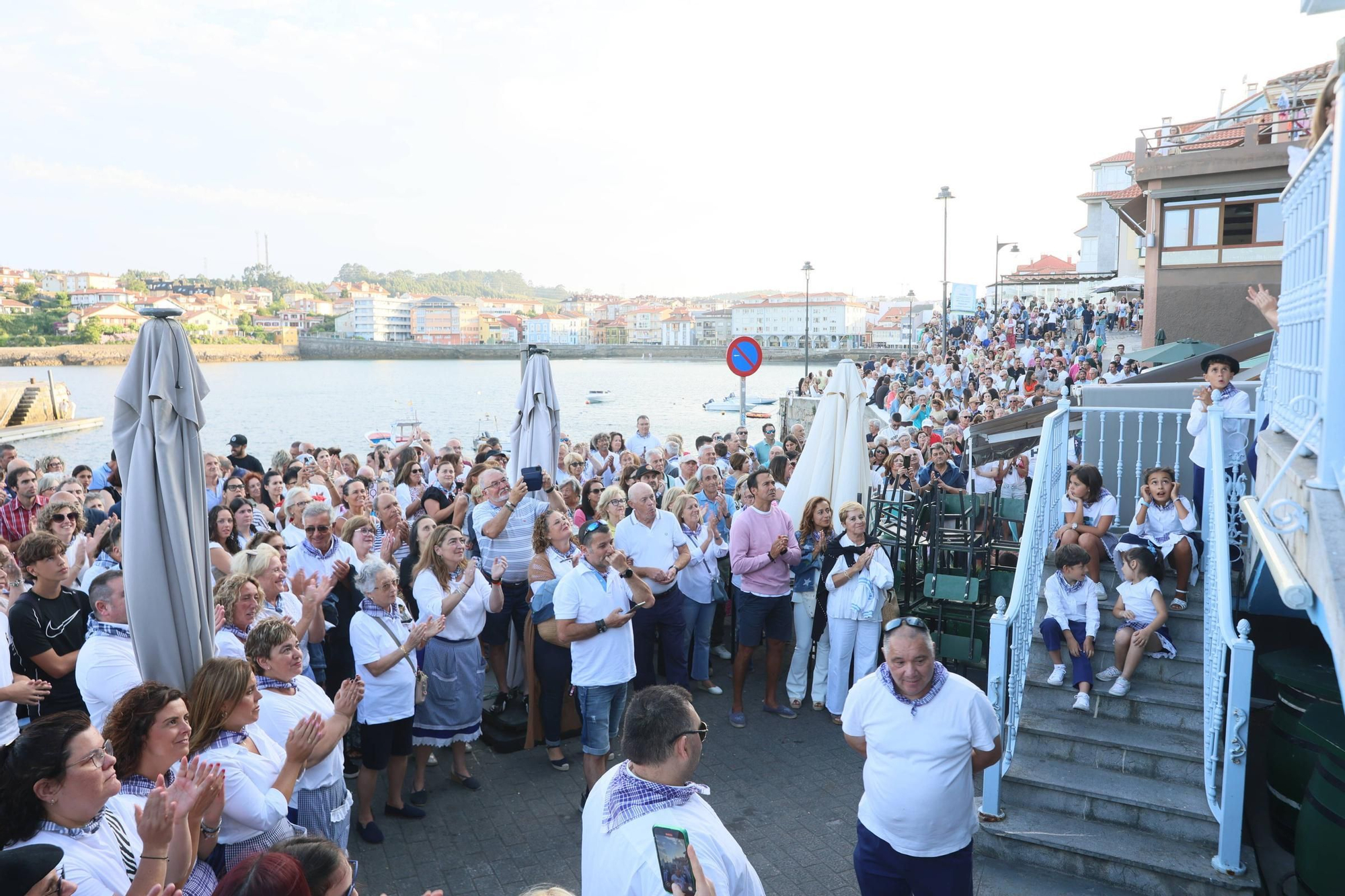 EN IMÁGENES: La procesión de "la llamada de la mar" en el Carmen de Luanco