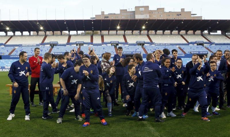 Presentación del Real Zaragoza en LaLiga Genuine