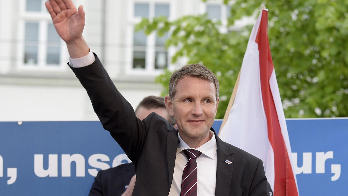 El lider partido ultraderechista ultraderechista Alternativa para Alemania (AfD), BjÖrn Hocke.