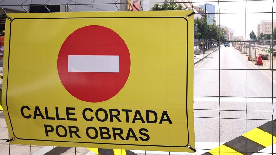 Obras en las calles de Sevilla