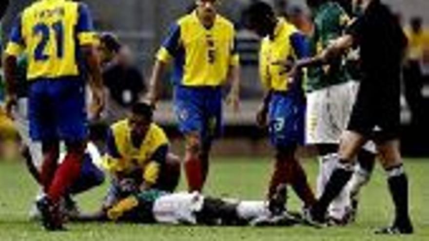 Un camerunés muere en la Copa Confederación