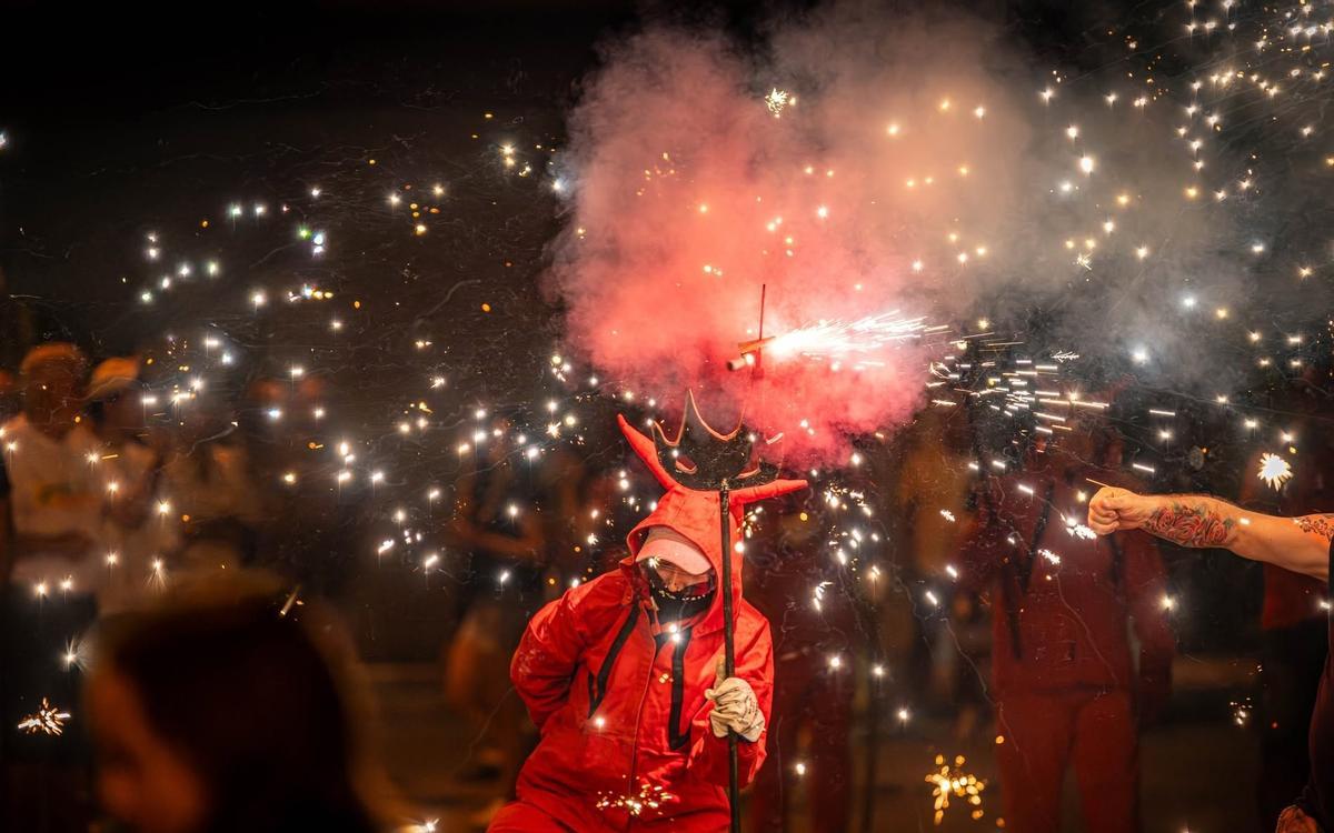 Correfoc en Moncada.