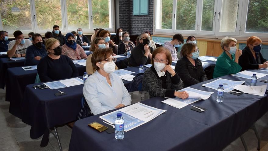 Alumnos asistentes a la segunda jornada del Aula Gastronómica.