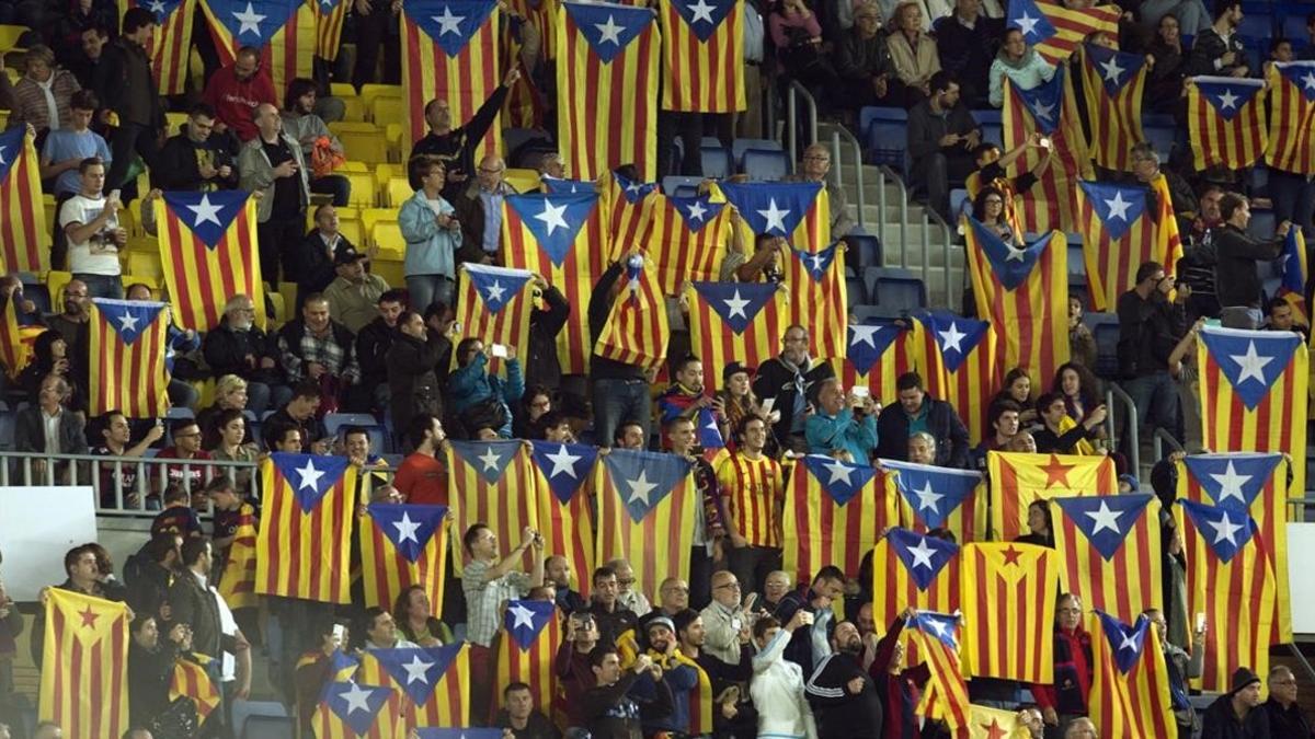 'Estelades' en el Camp Nou