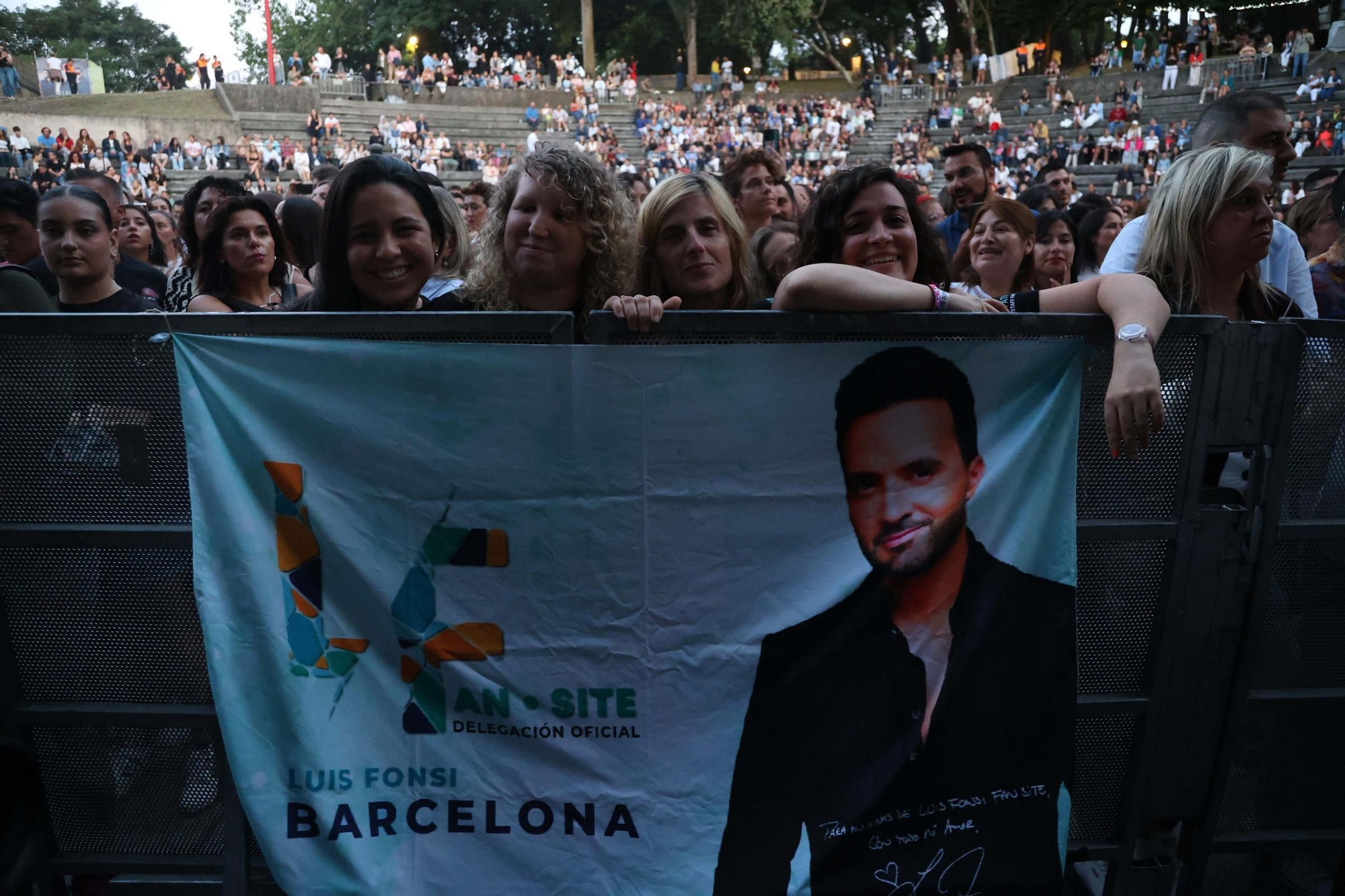 Concierto de Luis Fonsi en el parque de Santa Margarita, en el ciclo Son do Nordés
