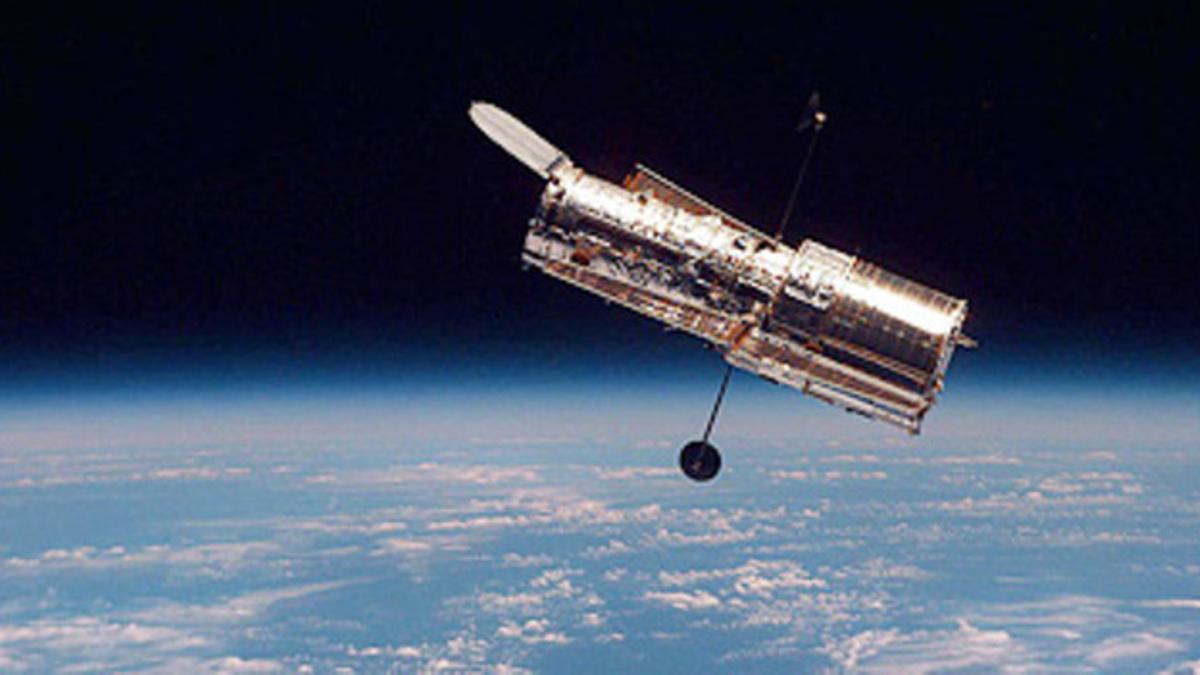 El telescopio espacial 'Hubble'.