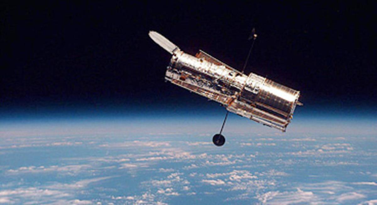 El telescopio espacial 'Hubble'.