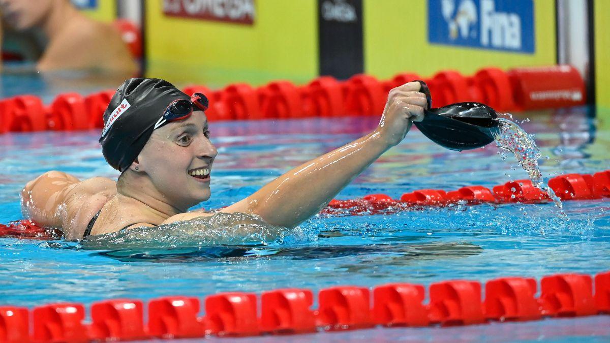 Ledecky representa la perfección en la piscina