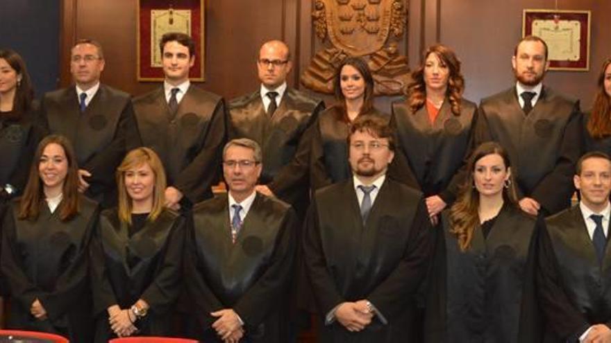 El Colegio de Abogados celebra la jura de 21  nuevos letrados