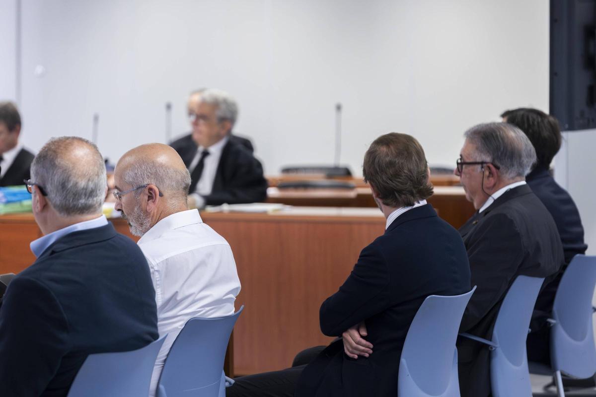 El exsecretario de Canet durante un juicio.