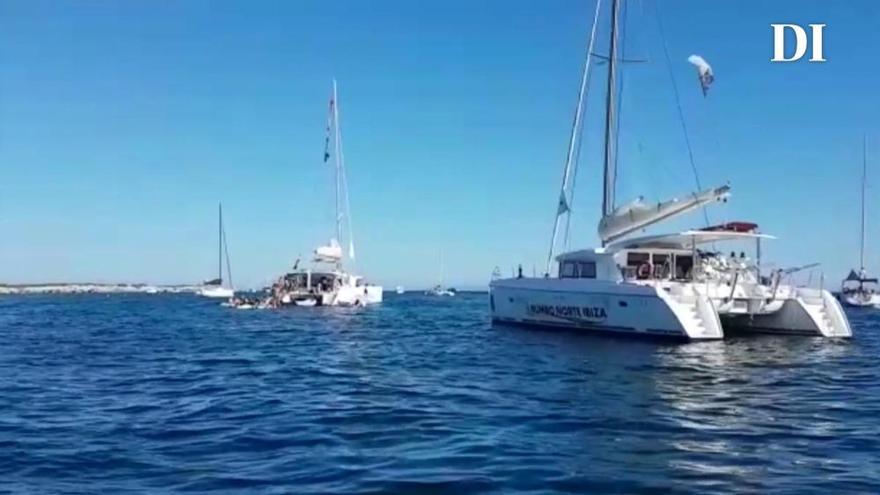 EPIC denuncia el ruido proveniente de los barcos en ses Salines