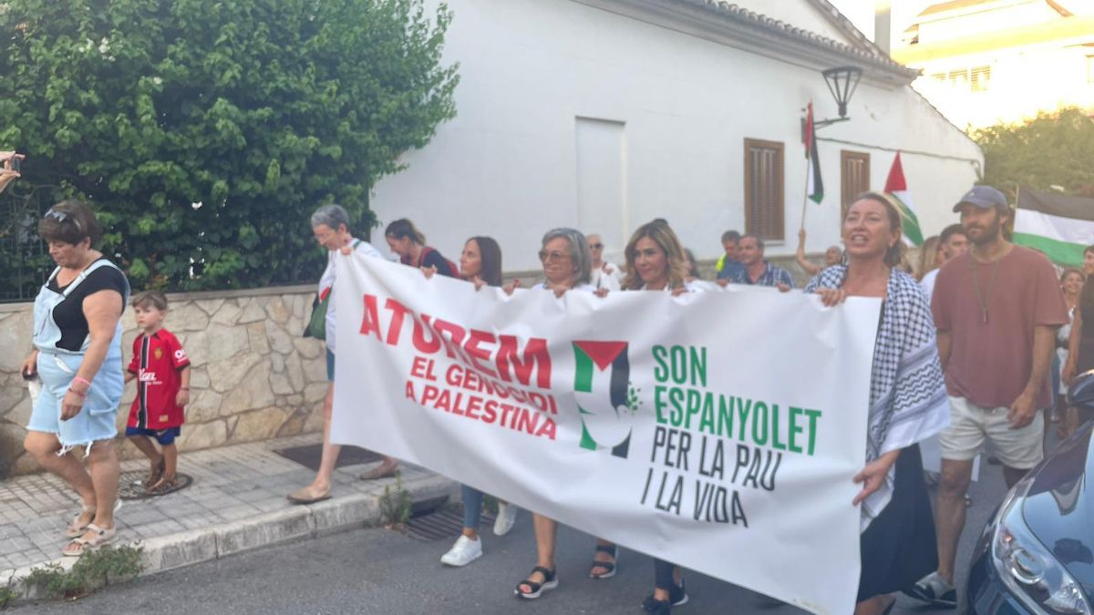 Las marchas de la Part Forana a favor de Palestina