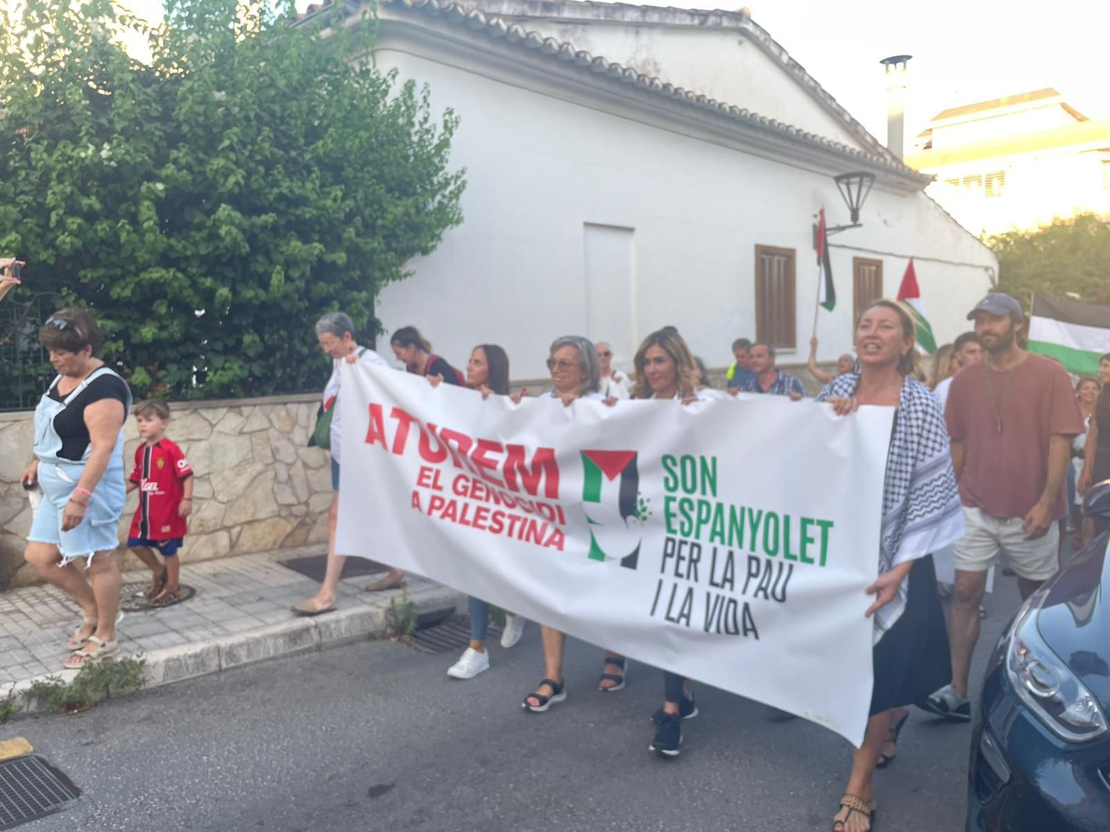 Las marchas de la Part Forana a favor de Palestina para acabar con el genocidio en Gaza