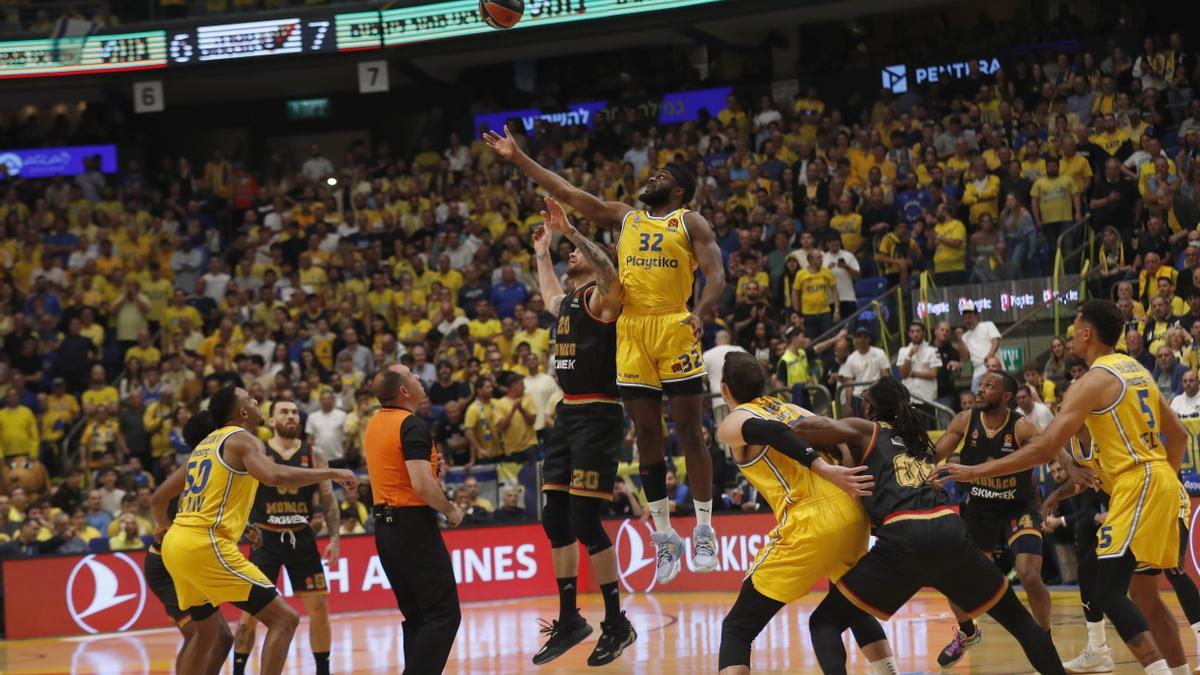 Basketball EuroLeague - Maccabi Tel Aviv vs AS Monaco