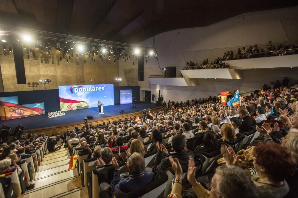 Pablo Casado reivindica que solo el PP defiende a las clases medias.