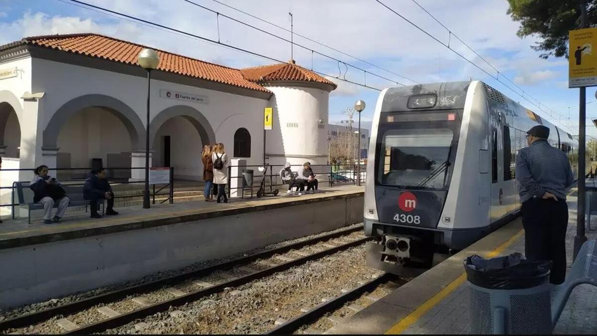 La estación de Fuente del Jarro permanecerá cerrada once días.