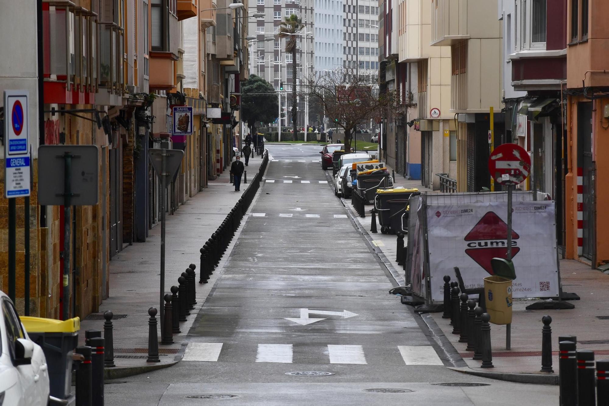 Las calles de A Coruña reciben un Año Nuevo Diferente