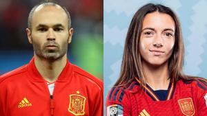 Aitana Bonmatí Andrés Iniesta