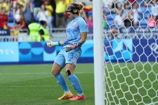 Cata Coll, la superheroína que salvó a España en los penaltis ante Colombia