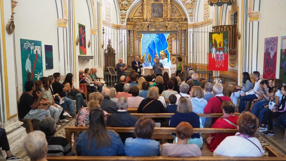 Exposiciones en Aragón | La obra de Miguel Solans ya se expone en La Ermita  de Arándiga