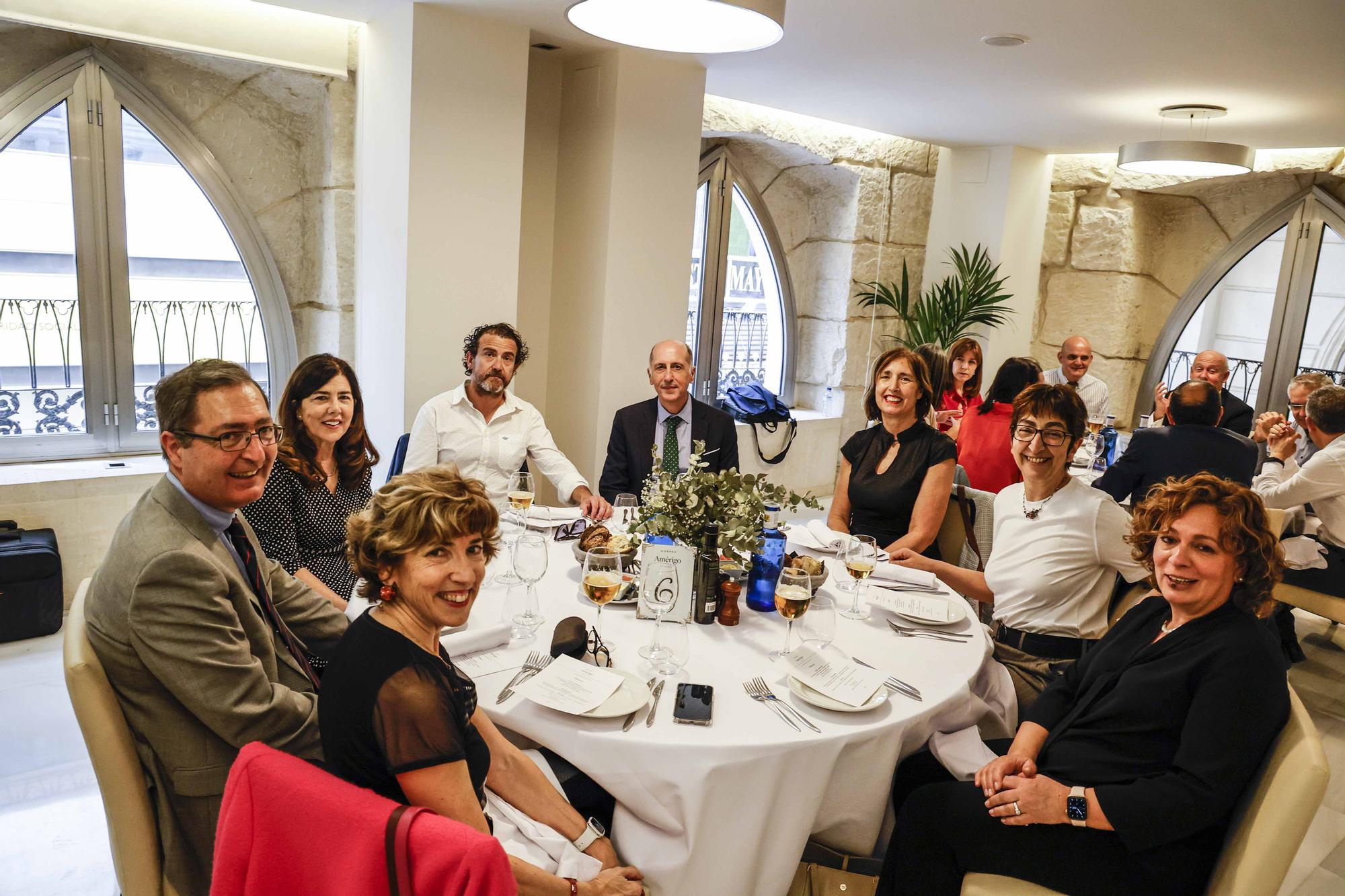 Comida de despedida al teniente fiscal Pepe Llor