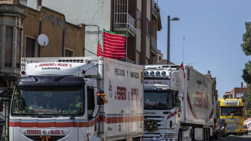 Los transportistas de Zamora festejan San Cristóbal pendientes del combustible y la falta de relevo generacional